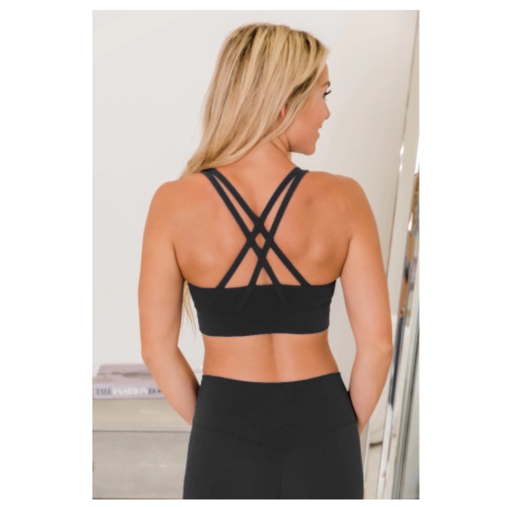 Compression Leggings +Seamless Sports Bra Set NWT - Picture 3 of 15